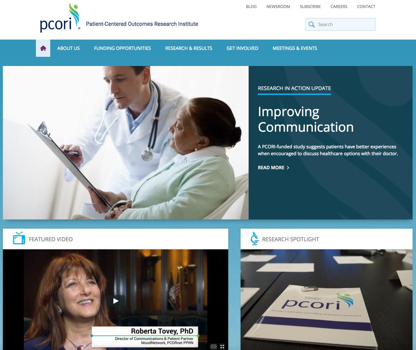 Patient Centered Outcomes Research Institute PCORI USA CEPPP