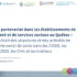 Le partenariat dans les établissements de santé et de services sociaux au Québec : Portrait des structures et des activités departenariat de soins dans les CISSS, lesCIUSSS, les CHU et les Instituts